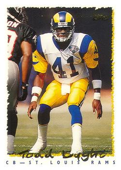 Todd Lyght St. Louis Rams 1995 Topps NFL #107
